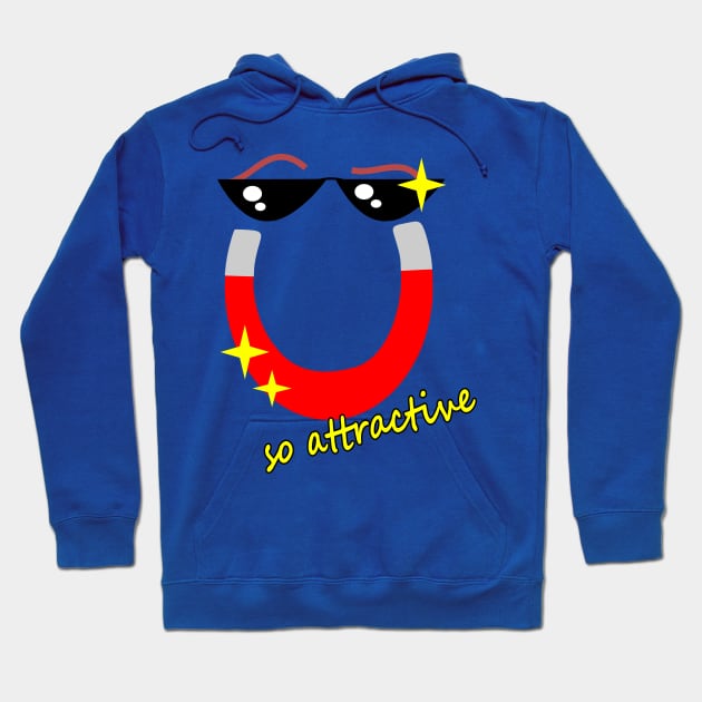 Attractive Cool Magnet Hoodie by sillyindustries